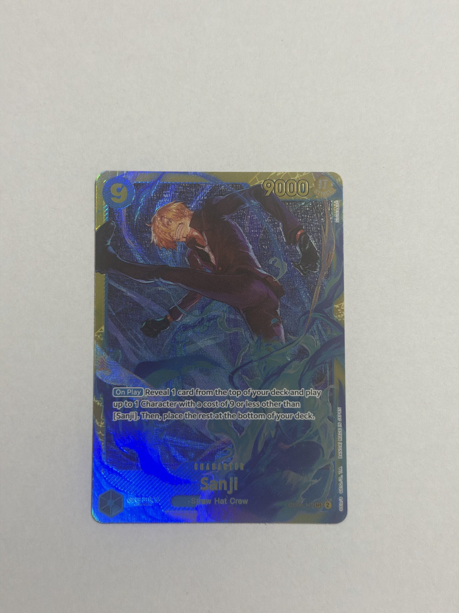 Sanji OP06-119 SEC - Wings of the Captain - English - Near Mint (NM)
